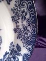 Antique Furnivals Bowl, Blue Shanghae Pattern circ