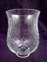 Cut Glass Lead Crystal Hurricane Candle, Oil, or E