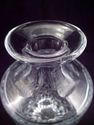 Cut Crystal Decanter, Stoppered, Cross-Hatch and F