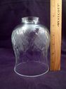 Cut Glass Lead Crystal Hurricane Candle, Oil, or E