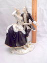 Royal Dux Courting Couple Figurine, Marked, Labele