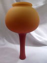 Very Rare Wheeling Satin Peachblow Art Glass Vase,