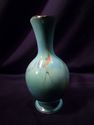 German Ceramic Pitcher/Vase, Green/Blue, Orange Hi