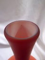 Very Rare Wheeling Satin Peachblow Art Glass Vase,