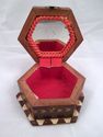 Moroccan Marquetry Dresser, Compact Box, Vintage 1