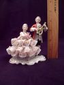 Dresden Figurine Courting Couple, Marked Porcelain