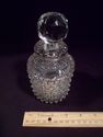 Early American Pattern Glass Perfume Cologne Bottl