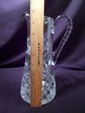 American Brilliant Period Pitcher/Jug, Tall, Clear