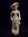 Antique Pair of German Bisque Porcelain Figurines,