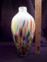 Large Hand-Blown Tarnowiec marked Polish Glass Vas