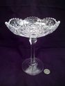 Antique EAPG McKee Glass Co, Pres Cut Compote, Mar
