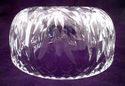 Rare Waterford Cut Crystal Bowl, Special Order Pat