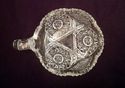 American Brilliant Period Cut Crystal Handled Napp