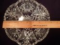 American Brilliant Period Cut Crystal Low Bowl, An