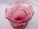 Collection of 3 Hand-Made Cranberry Glass Items, 2