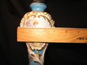 German/French Porcelain Electric Table Lamp, Hand-