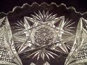 American Brilliant Period Cut Crystal Low Bowl, An