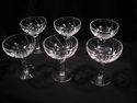 Set of  Six Stuart Champagne/Tall Sherbet Glasses,