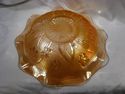 Pair of Marigold Iridescent Fruit Bowls, Jeannette