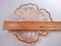 Collection Pink Depression Glass, c 1930's, Platte