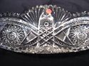 Antique American Brilliant Period Cut Crystal Cele