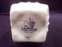 Rare Large Belleek Porcelain Parian Vase and Scent