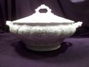 Large Antique English Porcelain Lidded Soup Tureen