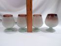 Collection 14 Pieces Mexican Hand-Made Glassware, 