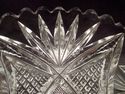 American Brilliant Period Cut Crystal Low Bowl, An