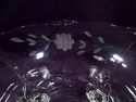 Indiana Glass Double Fleur de Lis # 607 Vintage Et