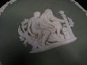 Wedgwood Green and Cream Dresser Dish, Marked, Jas