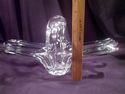 Rare Large French Clear Crystal Floral Centerpiece