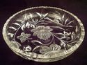 Antique US Glass Co Footed Glass Bowl, 1916, Peoni