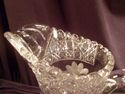 Very Rare American Brilliant Period Cut Crystal Pi