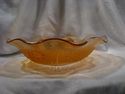 Pair of Marigold Iridescent Fruit Bowls, Jeannette