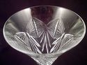 Pair Waterford Marked Cut Crystal Champagne Toasti