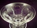 Vintage Set 7 Elegant Glass Desserts, Sherbets, Un