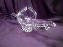 Rare Large French Clear Crystal Floral Centerpiece