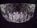 Rare Waterford Cut Crystal Bowl, Special Order Pat