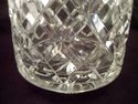 Crystal Decanter with Ball Stopper, Diamond Patter