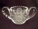 American Brilliant Period Antique Cut Crystal Crea