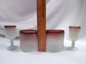 Collection 14 Pieces Mexican Hand-Made Glassware, 