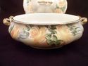 Antique English Porcelain Lidded Vegetable Server,