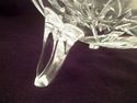 Large American Brilliant Period Cut Crystal Footed