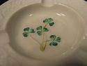 Belleek Ashtray Shamrock Pattern, 7th Mark