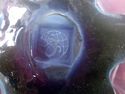 Large Fenton Art Glass Bowl, Amethyst, Marked, Lab