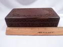 Three Hand-Carved Teakwood Boxes from India, One M