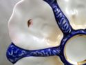 Antique Porcelain Six-Well Oyster Plate, 1880's, B