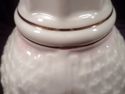 Rare Large Belleek Porcelain Parian Vase and Scent