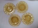 Collection 7 Pieces Amber Antique EAPG: Plates, Pi